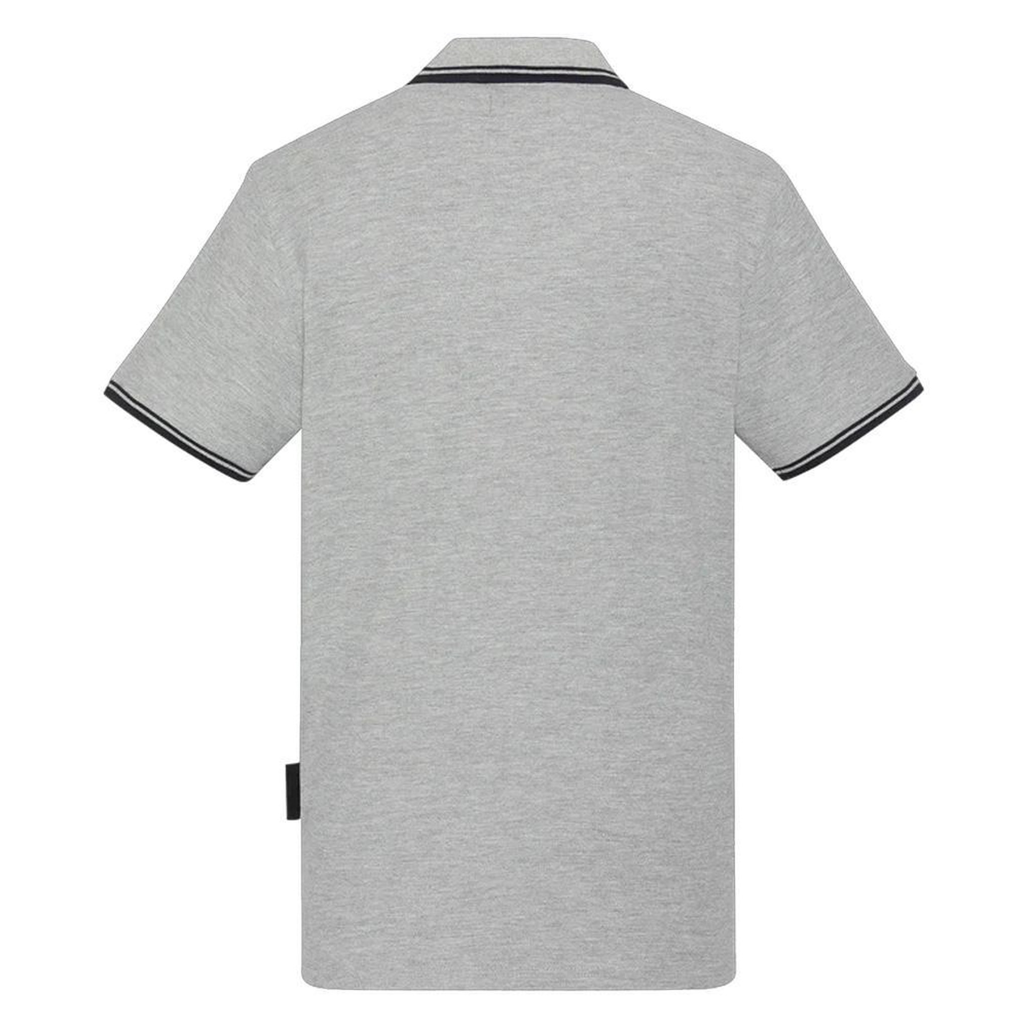 Voir la diapositive 2 : Schott Polo Gris Homme Schott PSWILL2