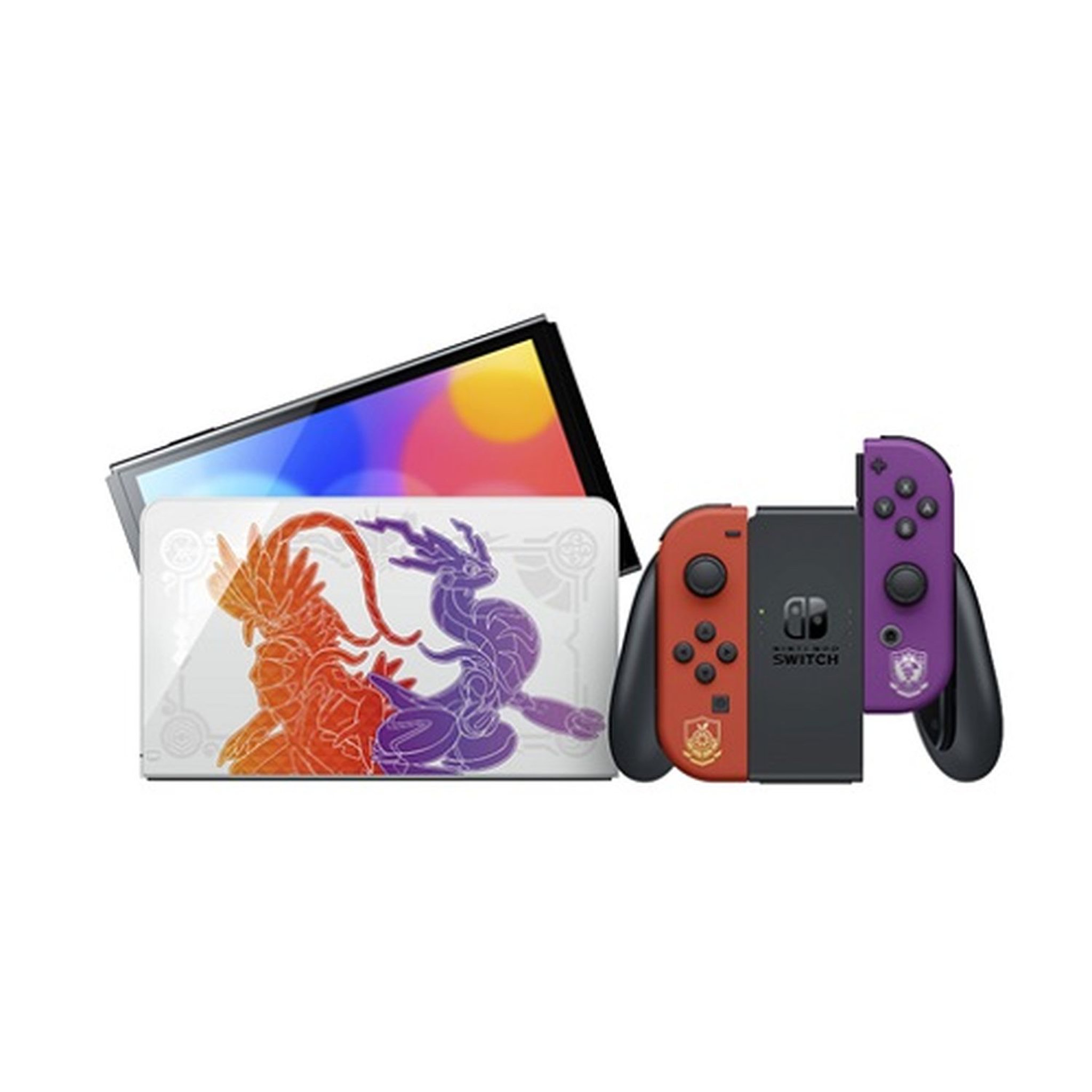 Voir la diapositive 1 : Console Nintendo Switch OLED Pokémon