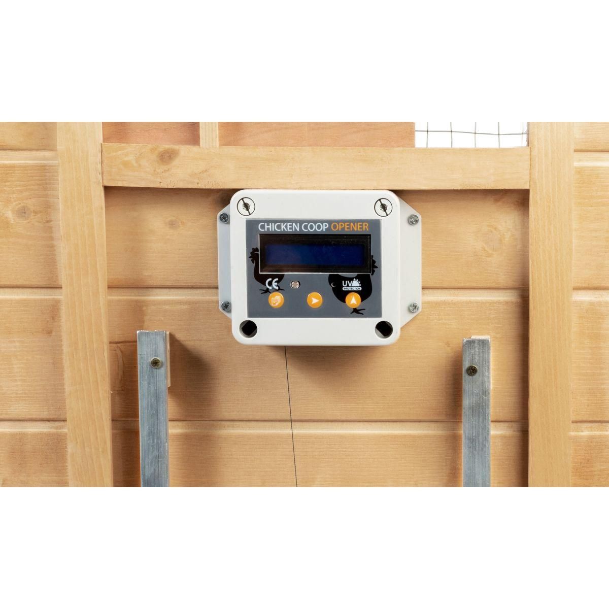 Jardikt Porte poulailler automatique 22 x 32 cm