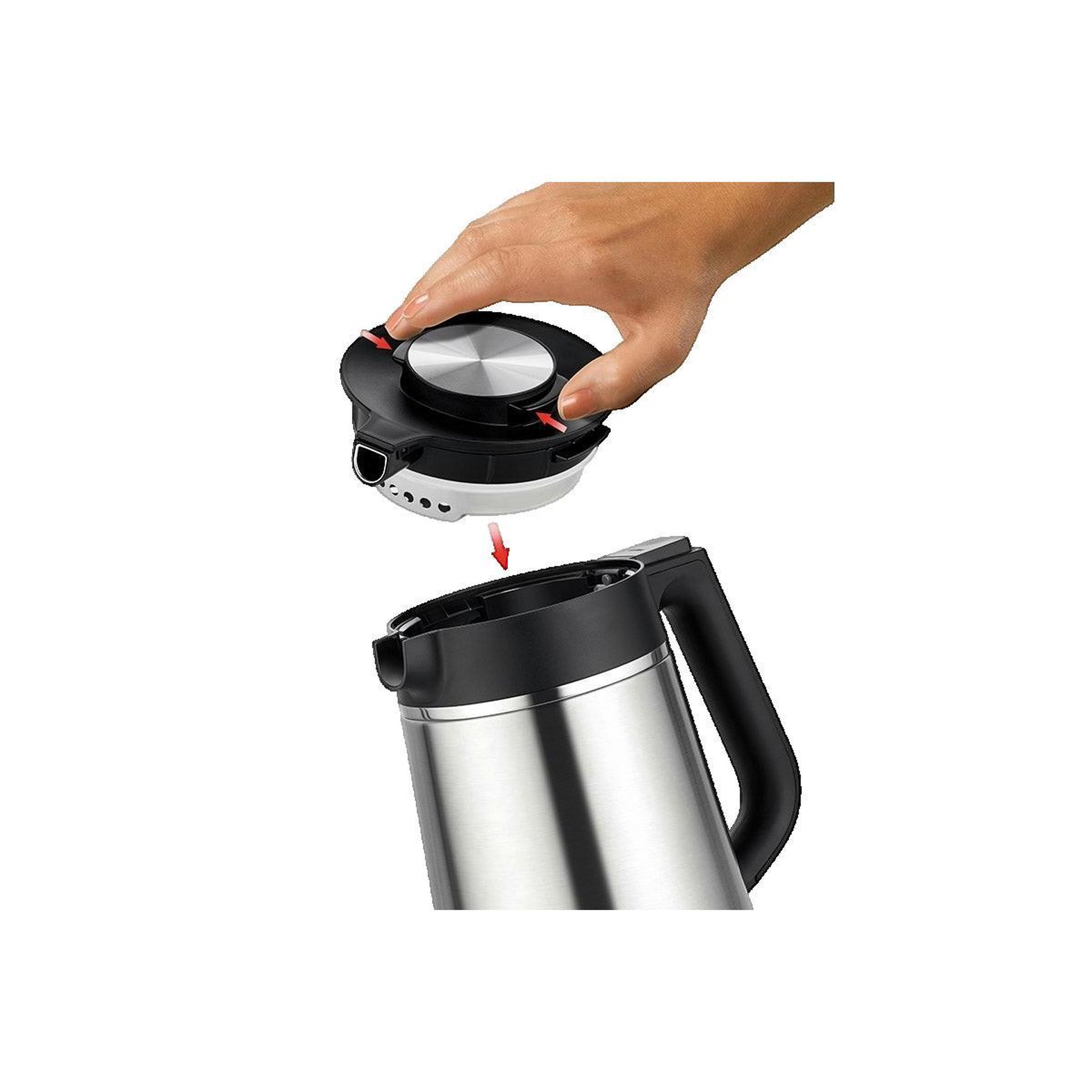 Voir la diapositive 2 : Unold Bouilloire Unold 18715 sans fil 1,5 litre