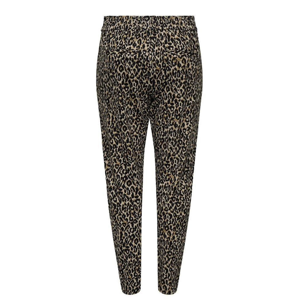 Only Pantalon fluide Léopard Femme Only Tadia Printed