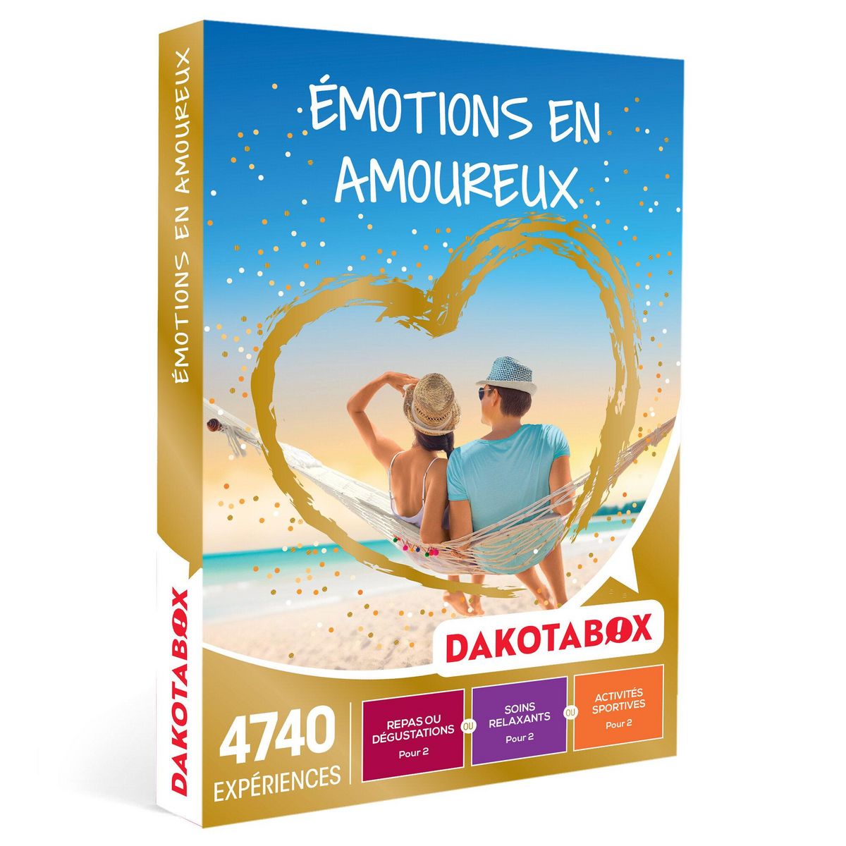 Smartbox Émotions en amoureux - Coffret Cadeau Multi-Activités