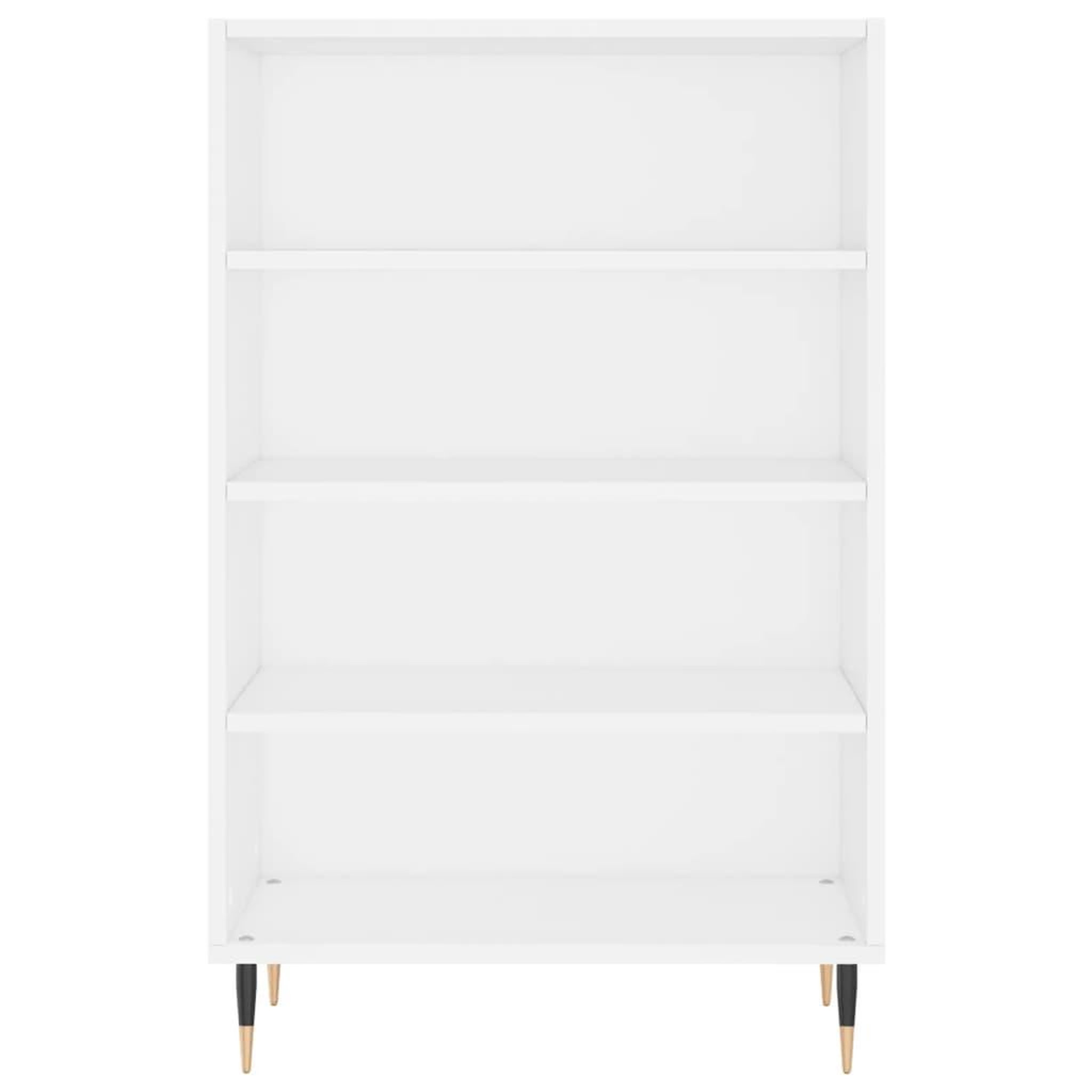 Voir la diapositive 4 : VIDAXL Buffet haut blanc 57x35x90 cm bois d'ingenierie