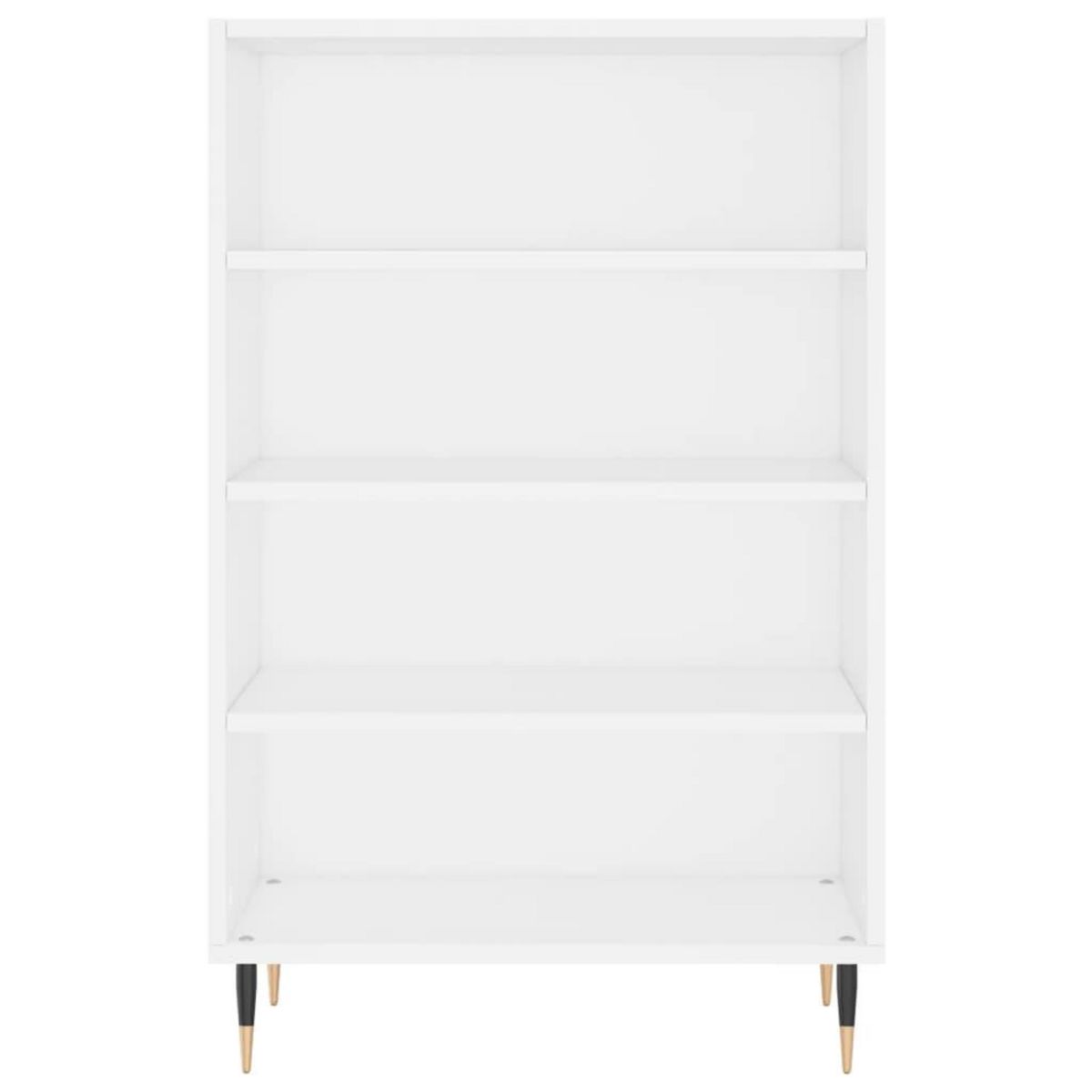 VIDAXL Buffet haut blanc 57x35x90 cm bois d'ingenierie