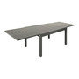 Voir la diapositive 3 : SWEEEK Table de jardin ELORA extensible aluminium, 8 places