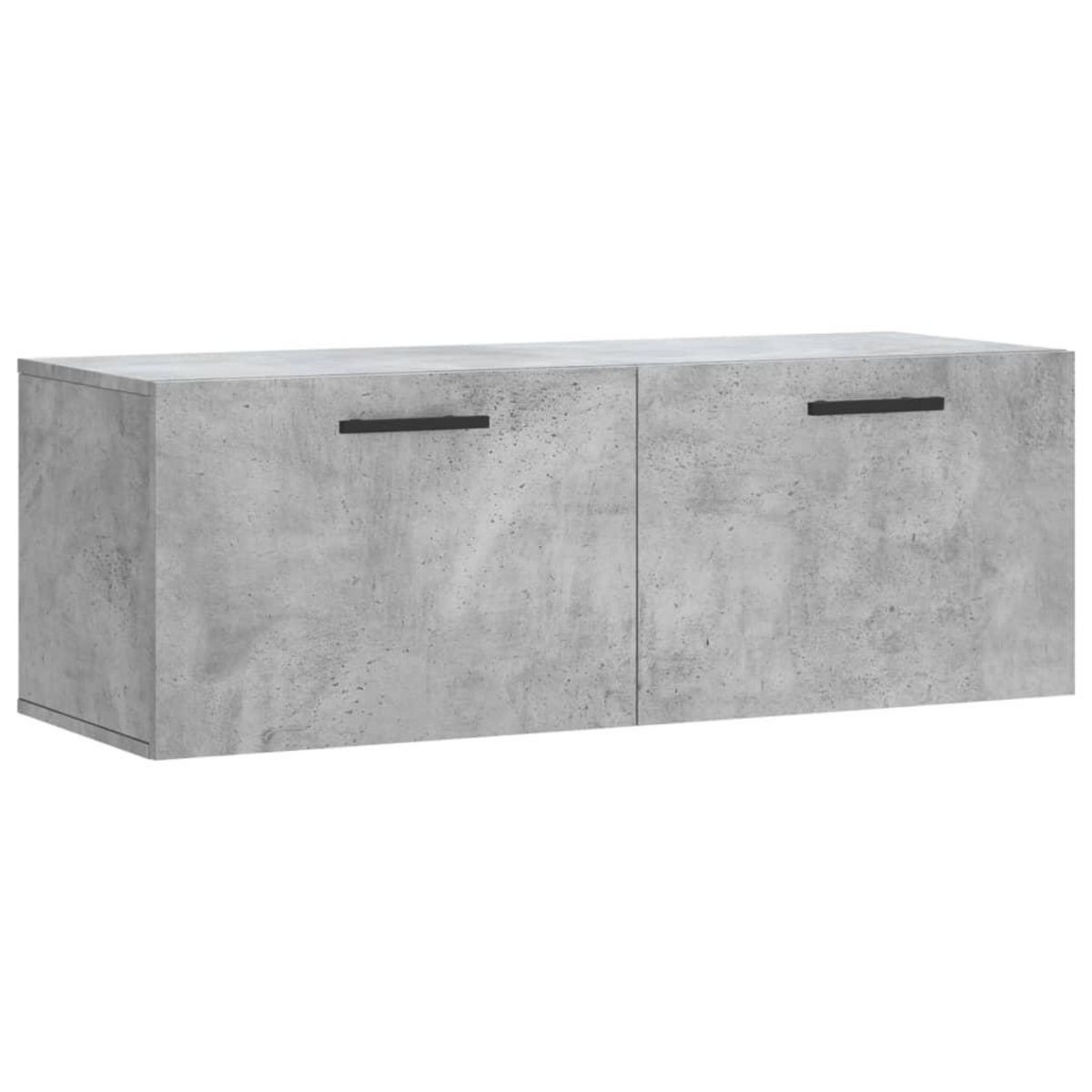VIDAXL Armoire murale gris beton 100x36,5x35 cm bois d'ingenierie