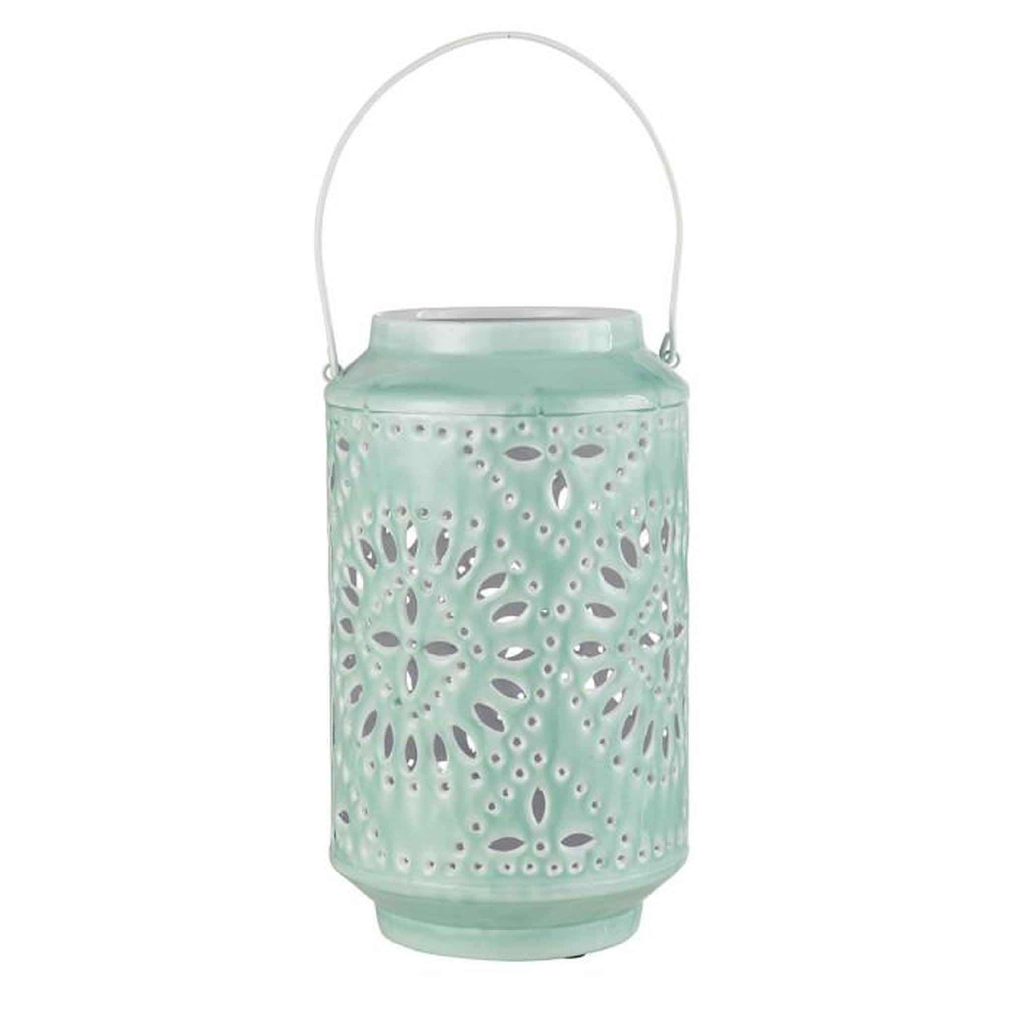 Paris Prix Lanterne Cylindrique Métal  Sévilla  45cm Bleu