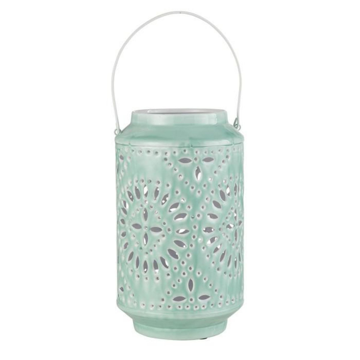 Paris Prix Lanterne Cylindrique Métal  Sévilla  45cm Bleu