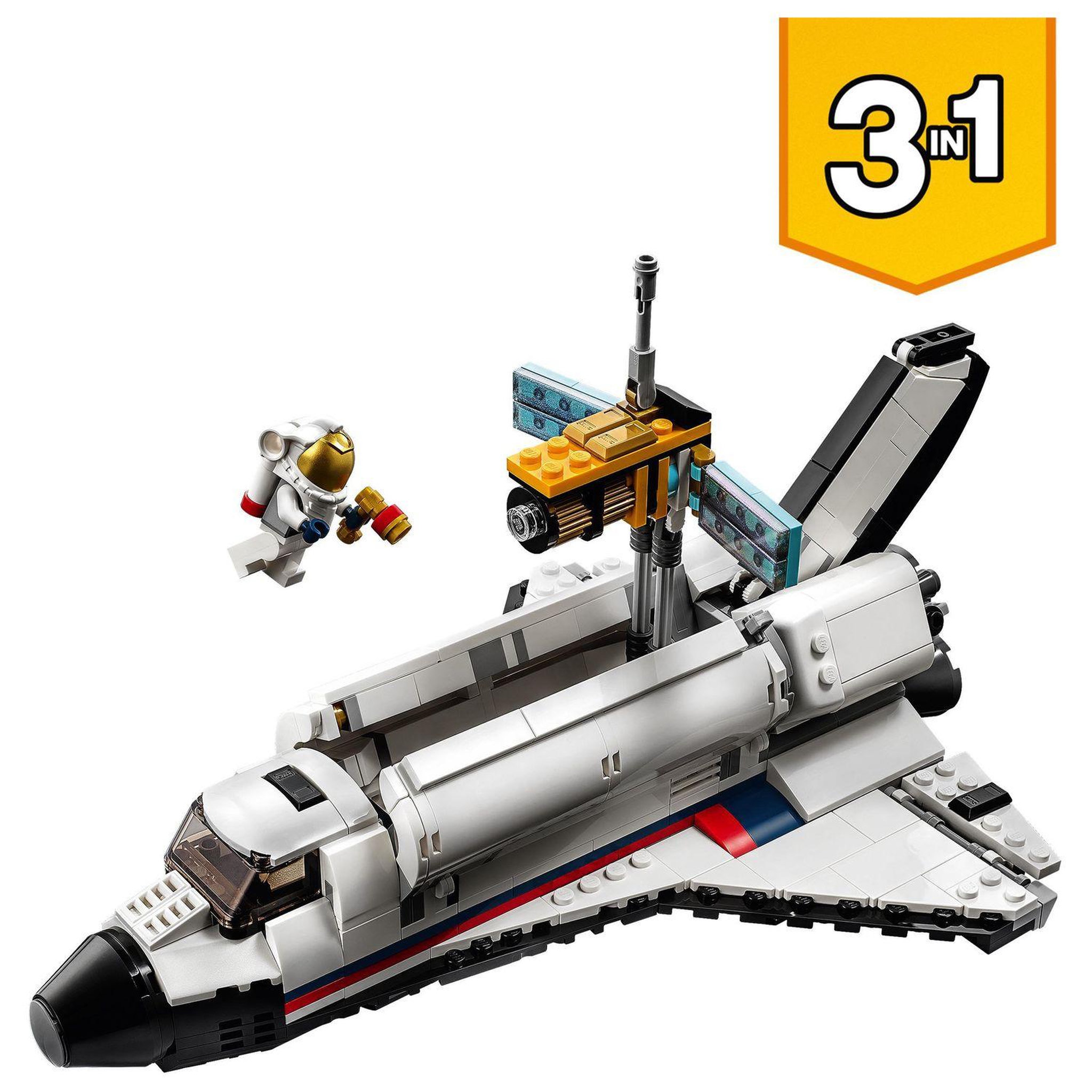 Voir la diapositive 3 : LEGO Creator - 31117 L'aventure en navette spatiale