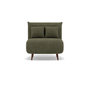 Voir la diapositive 1 : BEST MOBILIER Lumi - banquette convertible clic-clac 1 place en velours côtelé