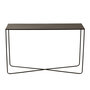 Voir la diapositive 2 : Paris Prix Console Design en Métal  Elsie  120cm Noir