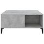 Voir la diapositive 5 : VIDAXL Table basse gris beton 80x80x36,5 cm bois d'ingenierie
