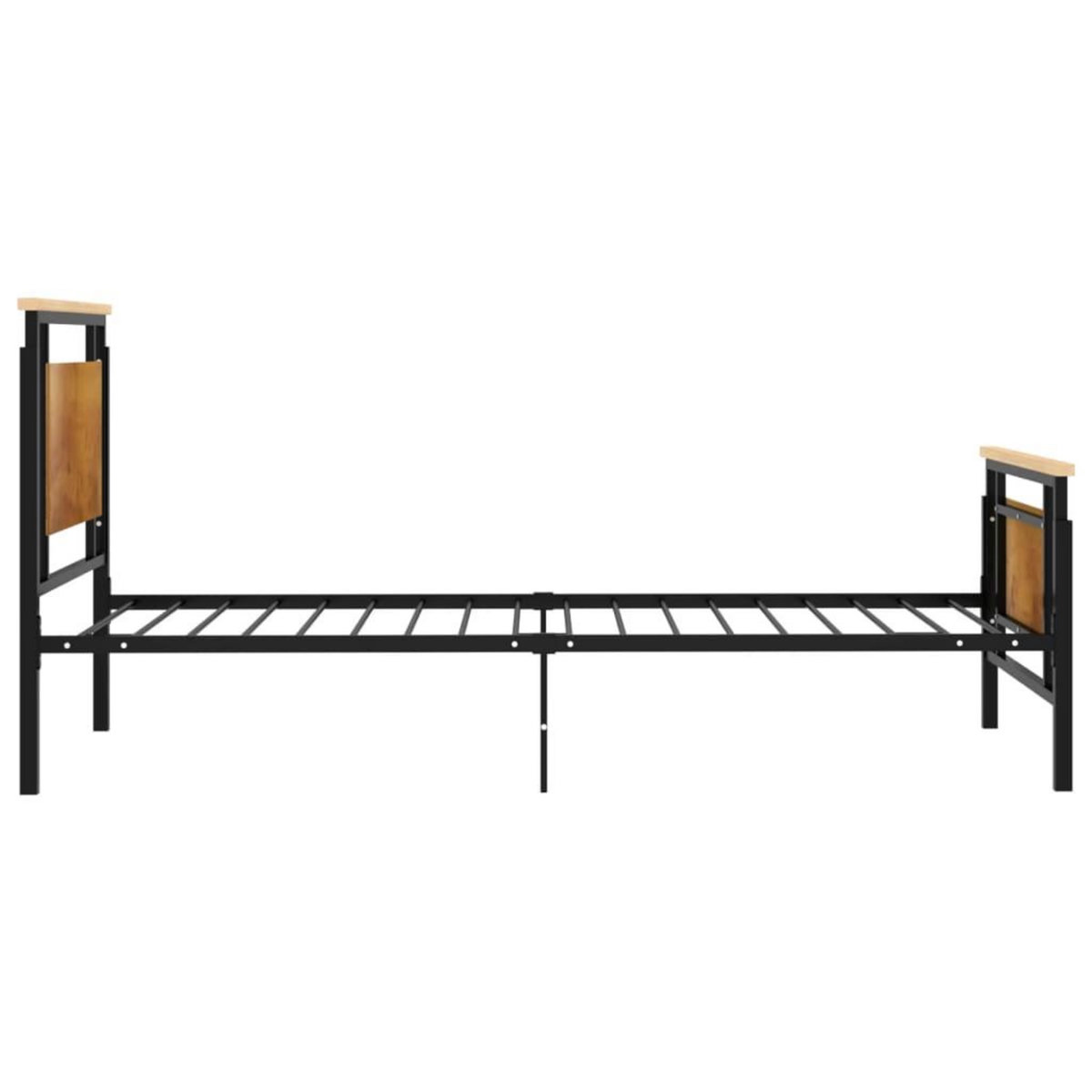 VIDAXL Cadre de lit sans matelas metal 90x200 cm