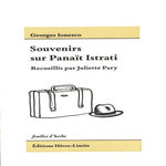 SOUVENIRS SUR PANAIT ISTRATI, Ionesco Georges