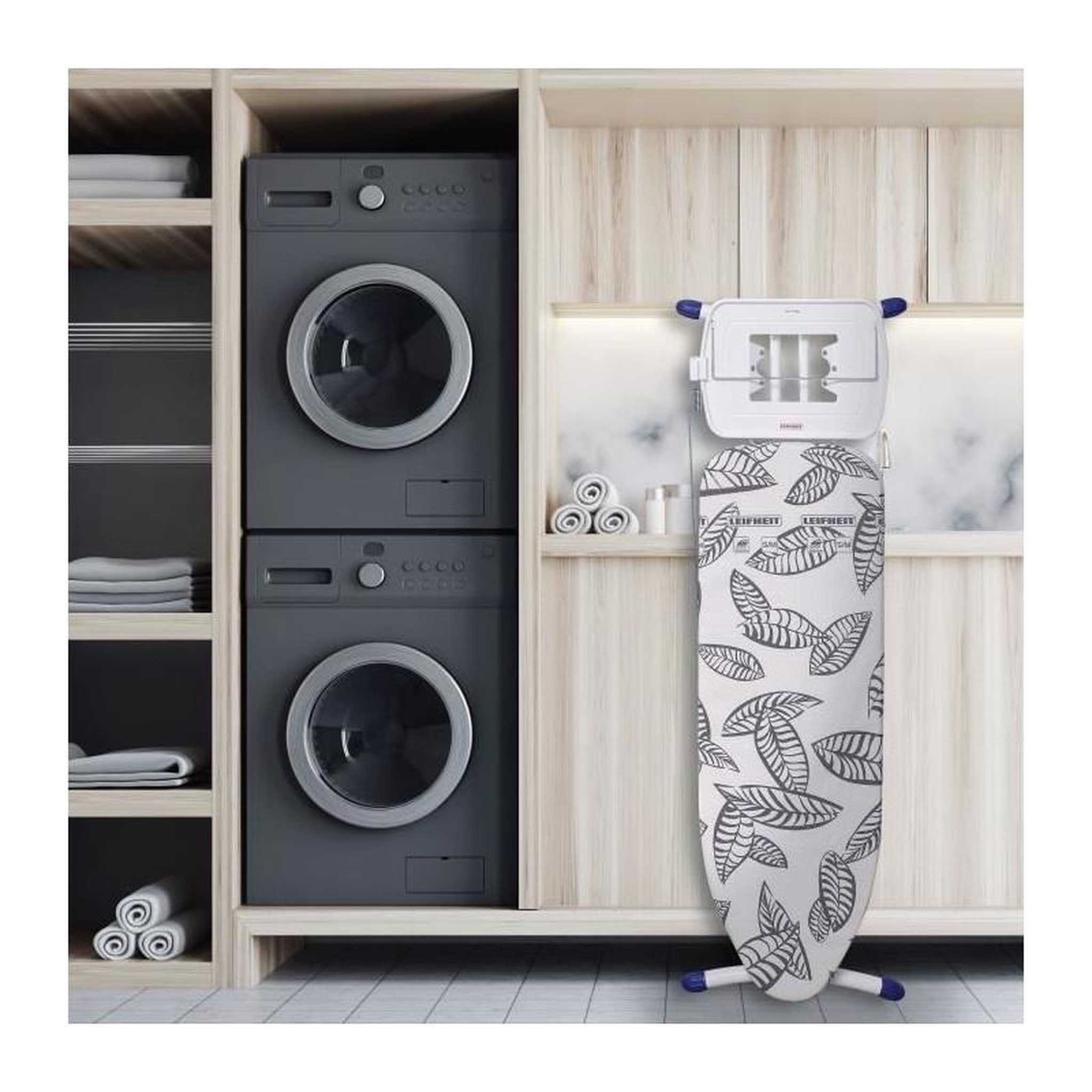 Voir la diapositive 6 : Leifheit Leifheit 71615 Housse pour table a repasser Perfect Steam Air Board Express Universelle