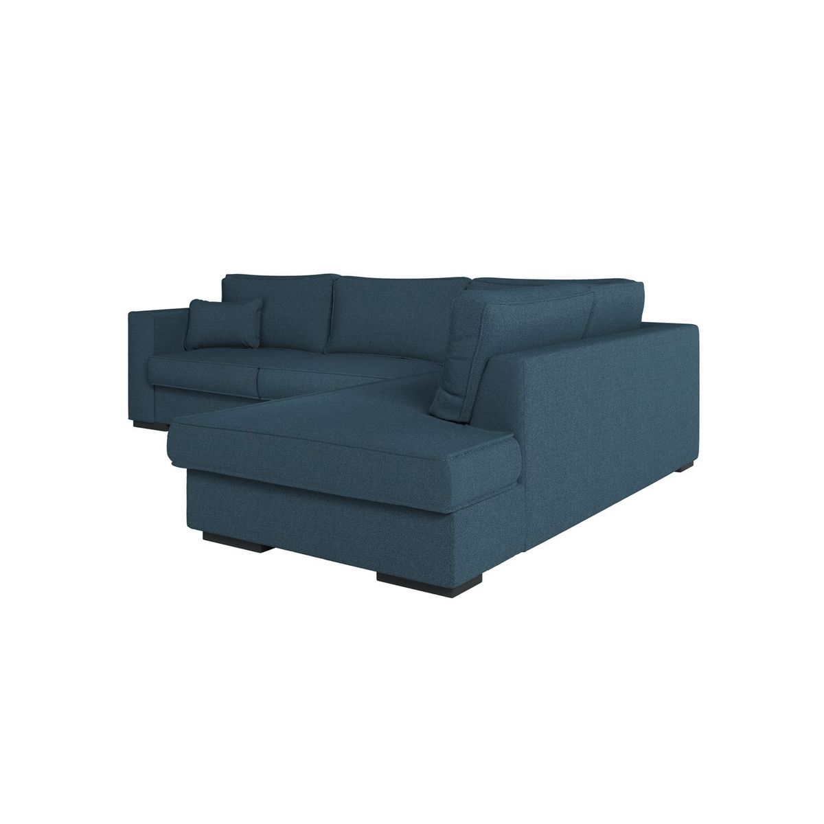 Canapé d'angle droit 4 places tissu PENELOPE