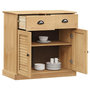 Voir la diapositive 3 : VIDAXL Buffet avec tiroirs VIGO 78x40x75 cm bois massif de pin