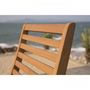 Voir la diapositive 5 : MARKET24 Lot de 2 chaises de jardin pliantes en Acacia FSC - 57 x 46,5 x 90 cm
