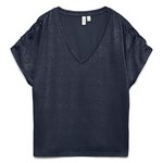 Vero Moda T Shirt  Femme Vero Moda Golda. Coloris disponibles : Bleu