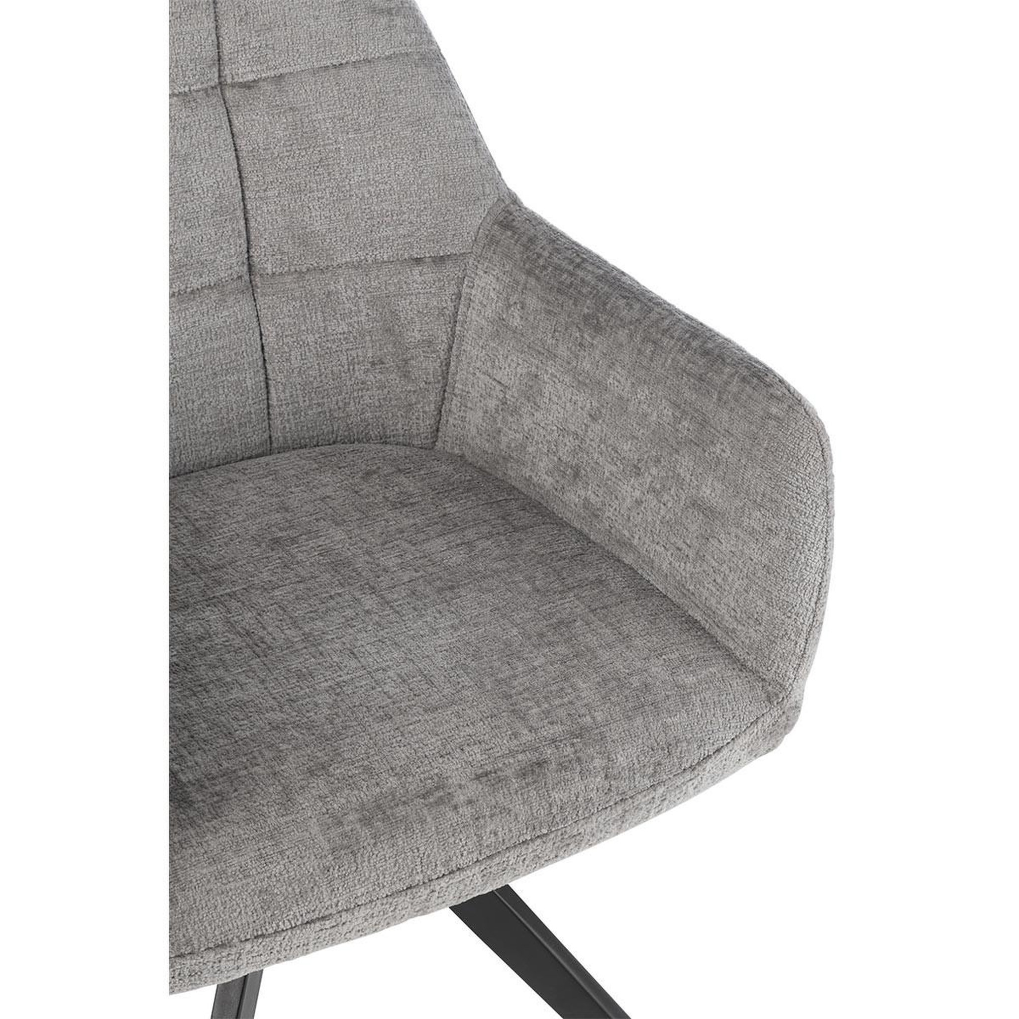 Voir la diapositive 6 : J-LINE Chaise design  louna  85cm gris