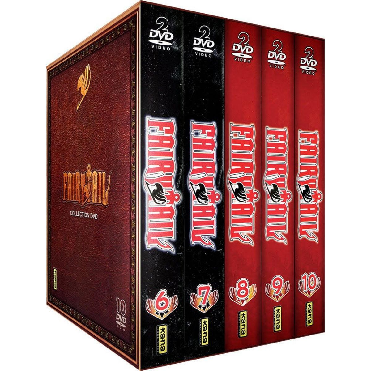 Fairy Tail - Saison 2 - Intégrale - 48 épisodes - 10 DVD - VOSTFR/VF