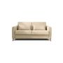 Voir la diapositive 6 : LISA DESIGN Timo - canapé 3 places convertible express couchage quotidien 140 cm matelas 12 cm en tissu