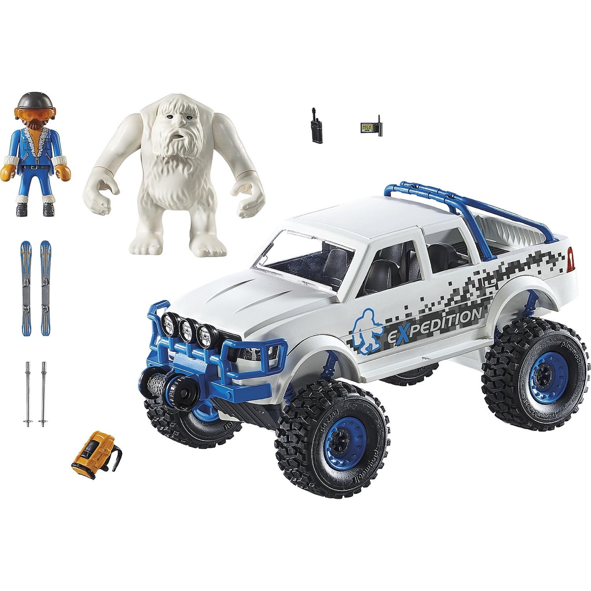 Voir la diapositive 3 : PLAYMOBIL Snow Beast Expedition - Expédition de la Bête des Neiges