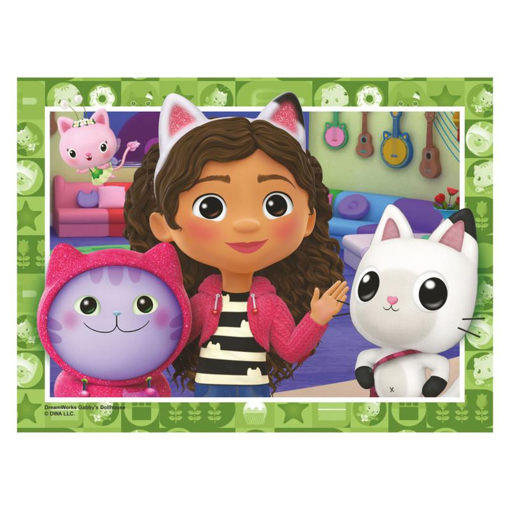 Voir la diapositive 4 : RAVENSBURGER Ravensburger - Gabby's Dollhouse Jigsaw Puzzle 4in1 31436