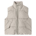 NAME IT Doudoune Sans Manches  Fille Name it Mole. Coloris disponibles : Beige