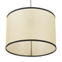 Voir la diapositive 3 : Paris Prix Lampe Suspension en Rotin  Derek  50cm Naturel