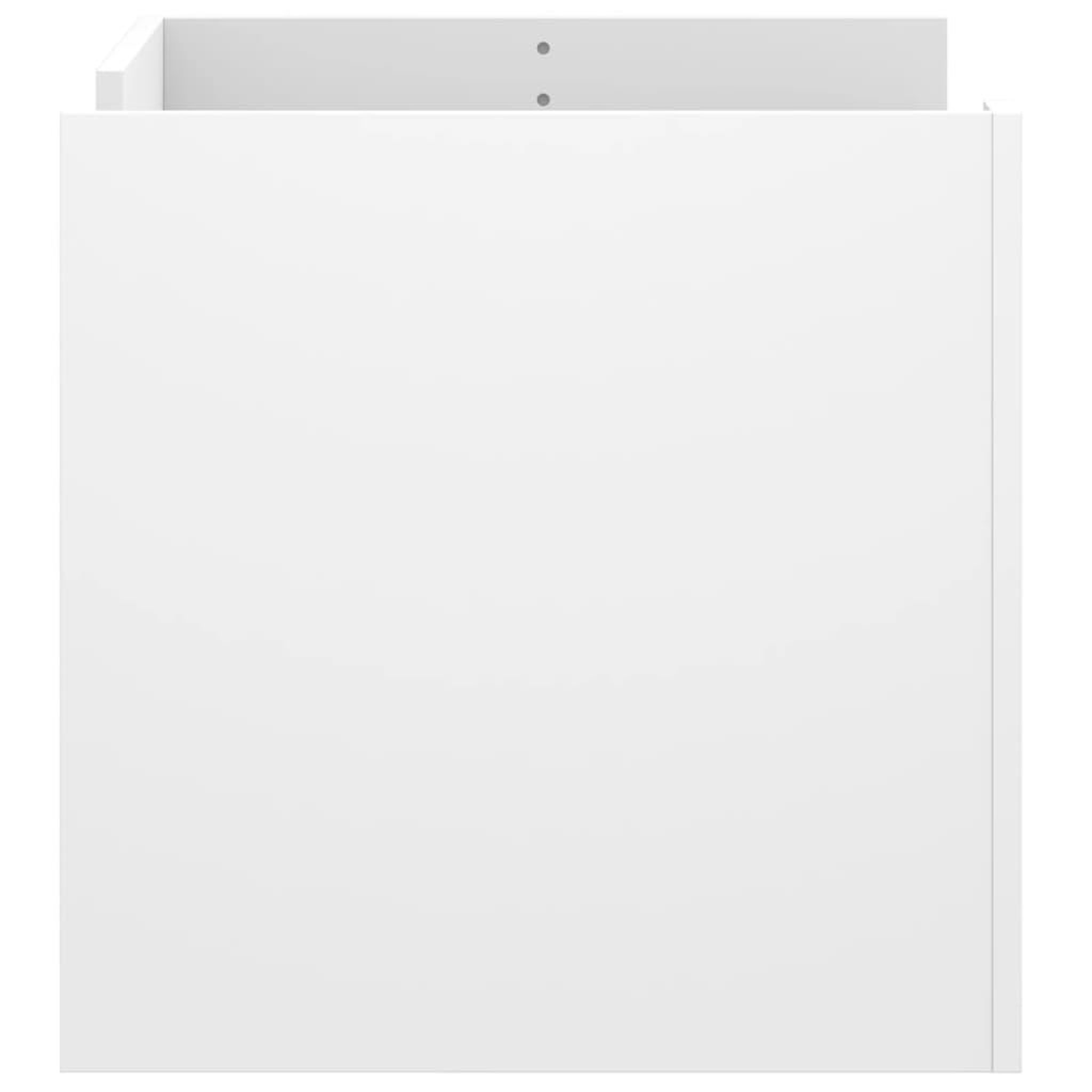 Voir la diapositive 5 : VIDAXL Table basse blanc 80x50x50 cm bois d'ingenierie