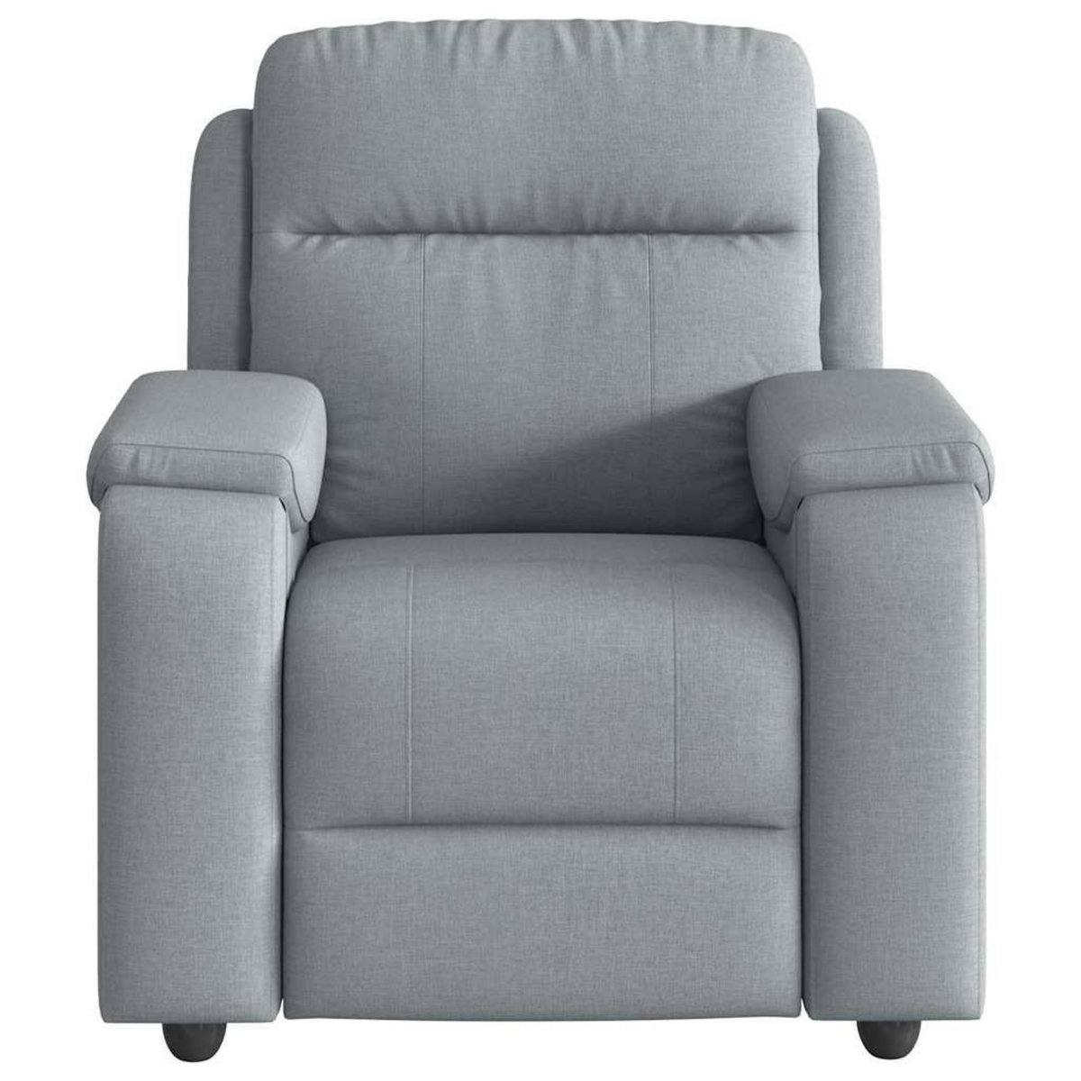 VIDAXL Fauteuil inclinable Gris clair Tissu