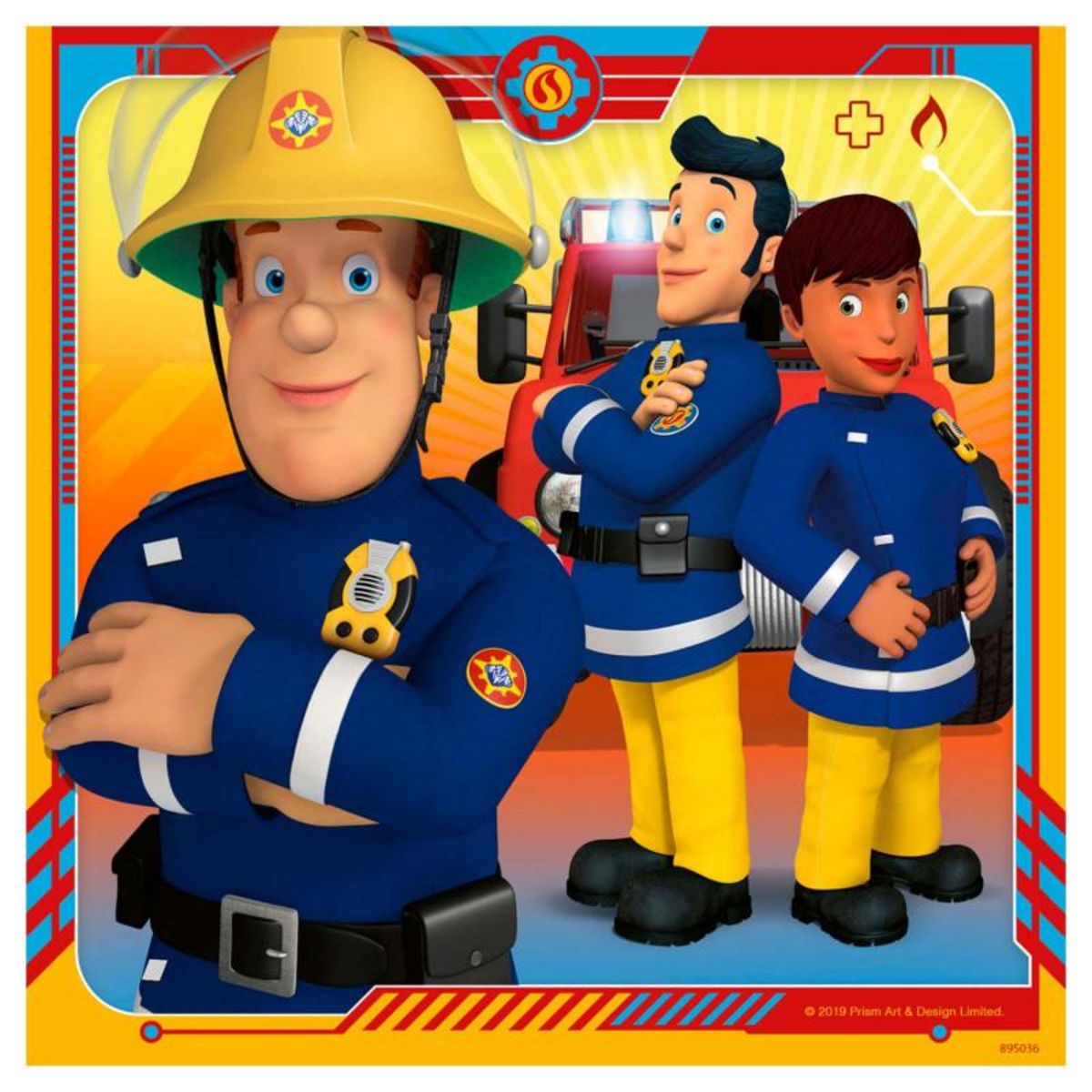 RAVENSBURGER RAVENSBURGER Fireman Sam - Our hero Sam, 3x49st.