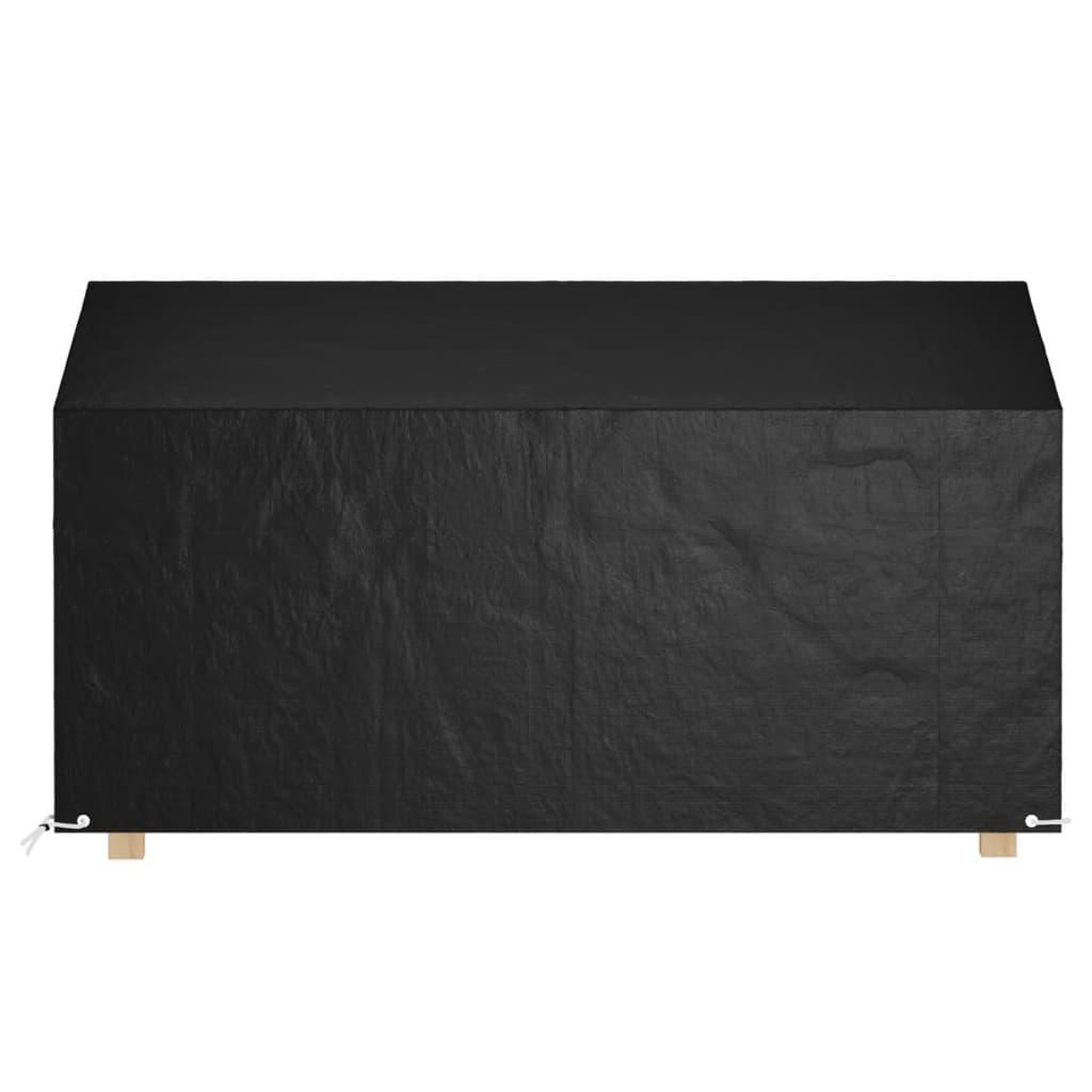 Voir la diapositive 2 : VIDAXL Housses de banc de jardin 2 pcs 12 œillets 210x70x70/88 cm PE