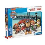 CLEMENTONI Clementoni - Pat' Patrouille - Puzzle 104 pieces Maxi - Mixte - 4 ans et plus - Fabriqué en Italie