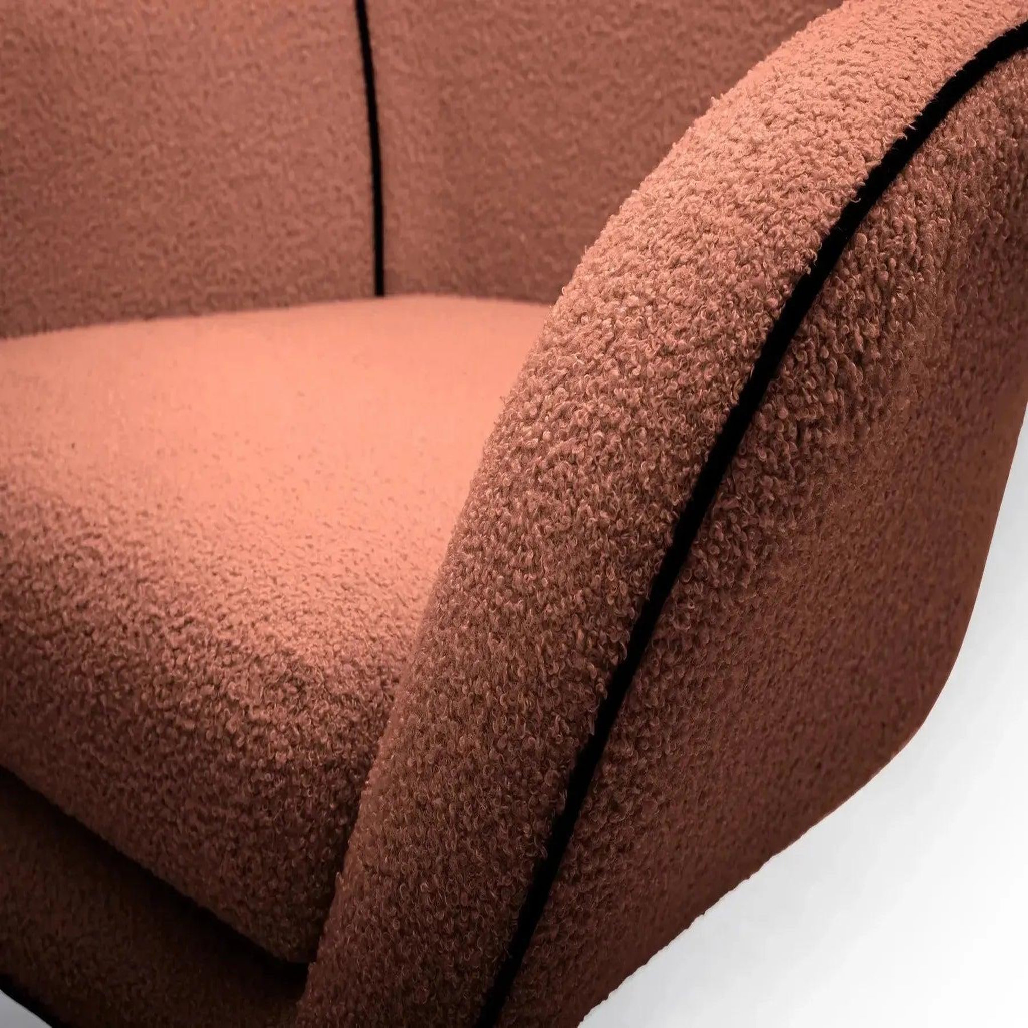 Voir la diapositive 3 : CASANOVA PARIS Zoe - fauteuil en tissu chiné