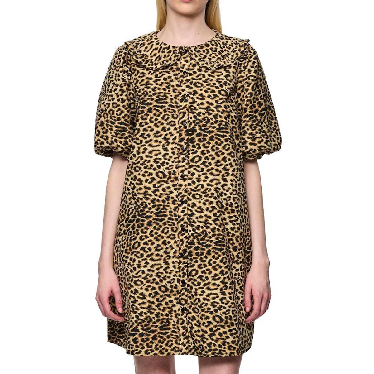 Pieces Robe Léopard Femme Pieces Nancy 2/4