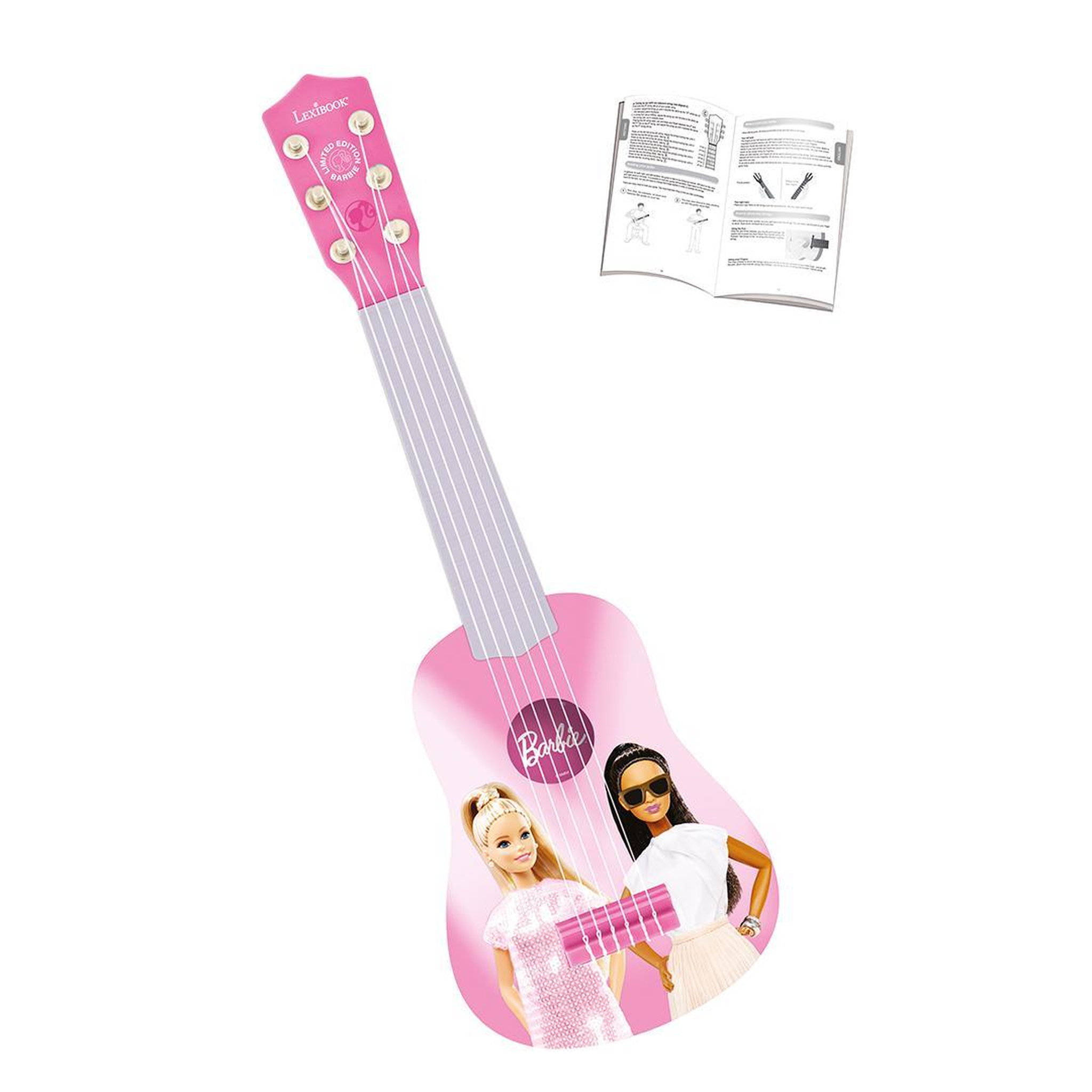 Voir la diapositive 2 : Lexibook Ma Première Guitare Barbie