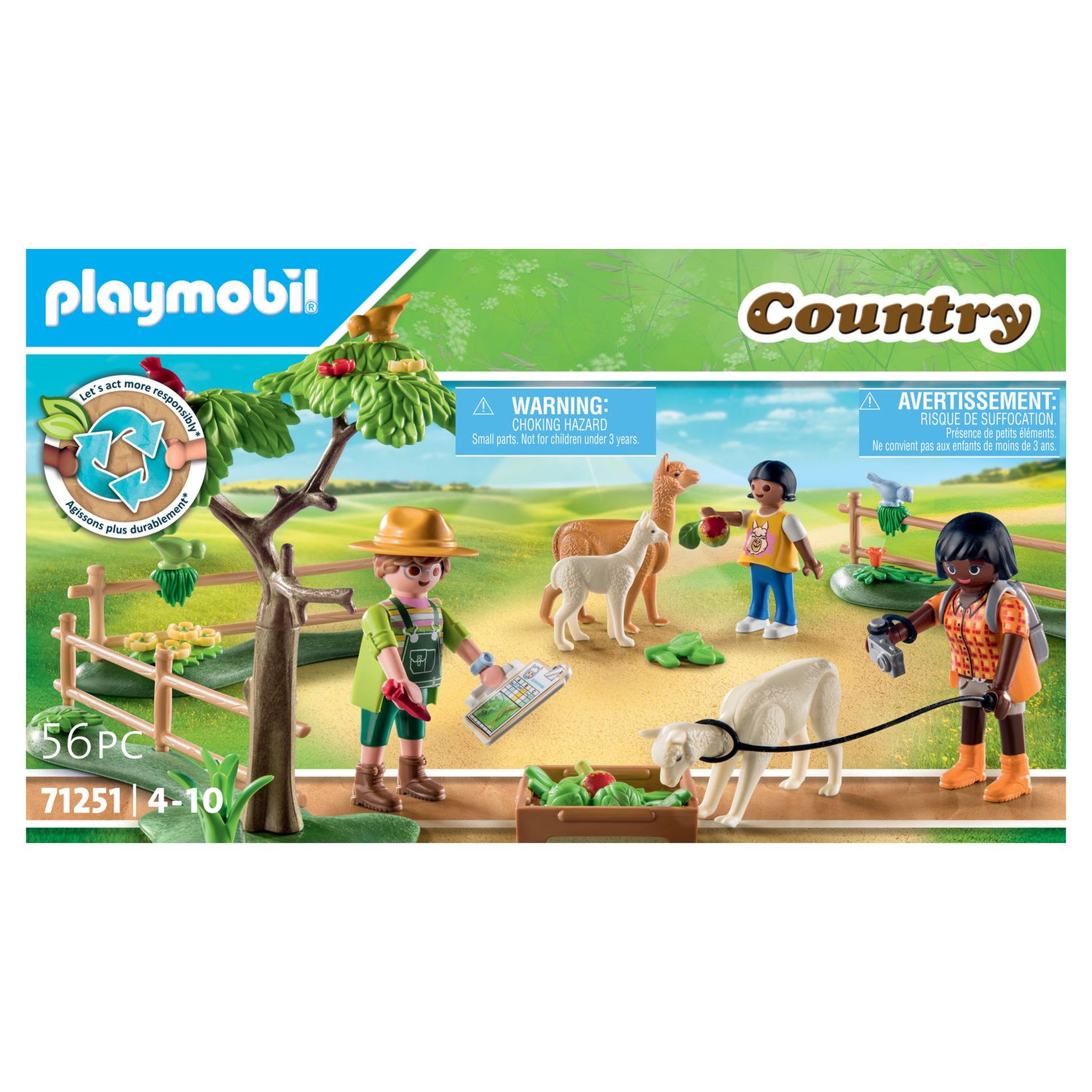 PLAYMOBIL 71251 Randonneurs et Alpagas 