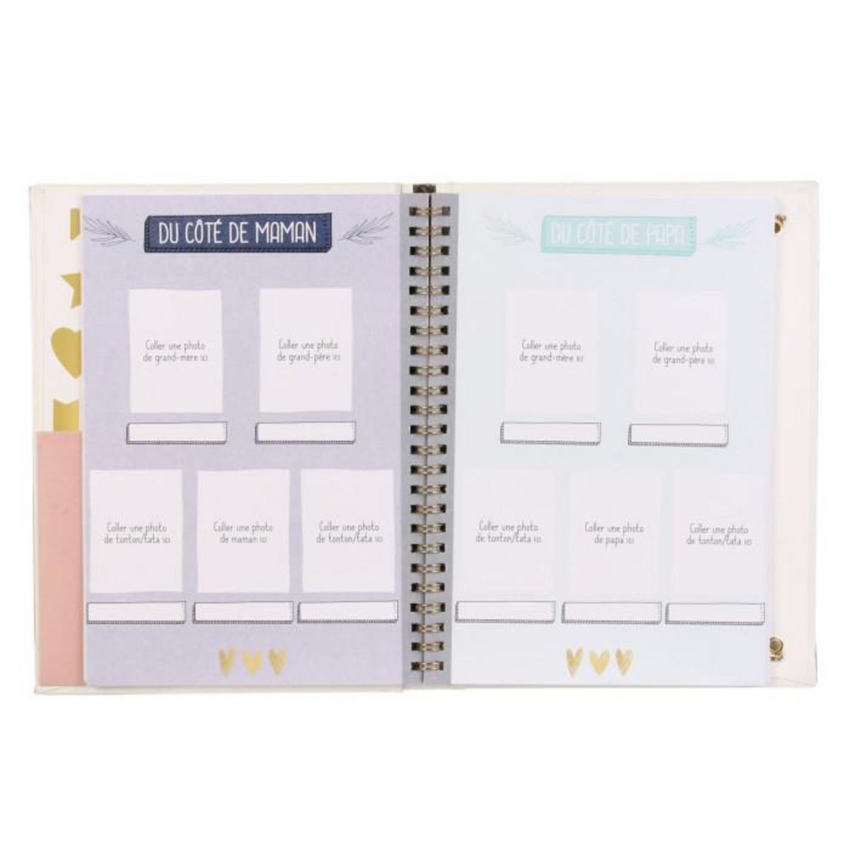 Paris Prix Carnet de Grossesse  52 Pages  16x22cm Blanc