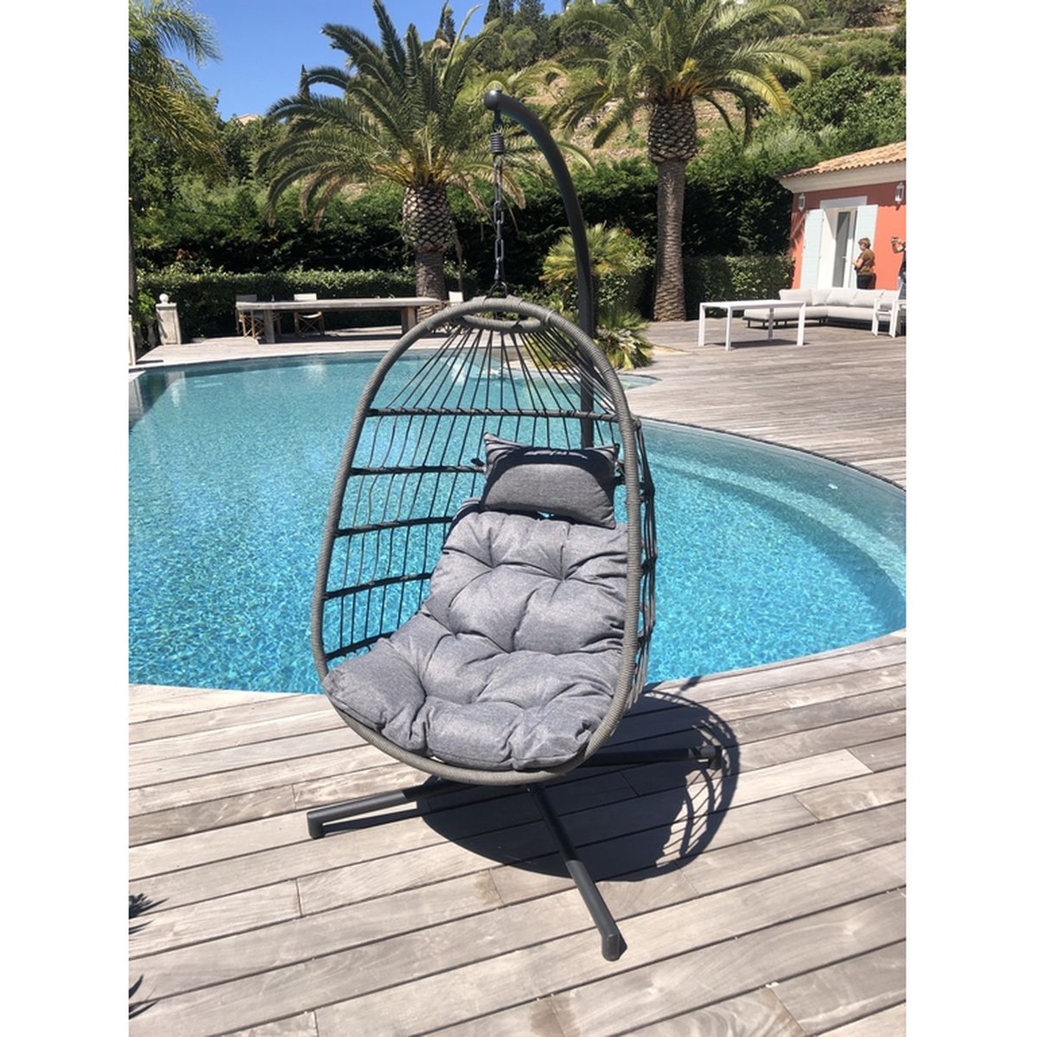 Voir la diapositive 1 : Givex Fauteuil suspendu pliant - LEA