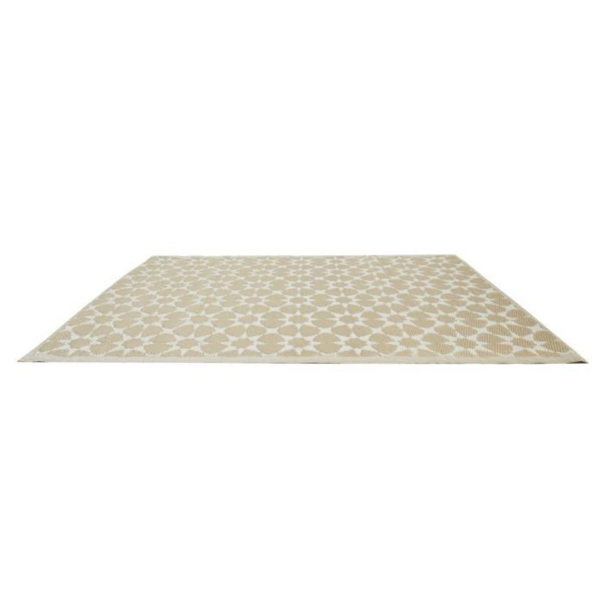 Paris Prix Tapis Déco Imprimé  Patio  120x180cm Beige