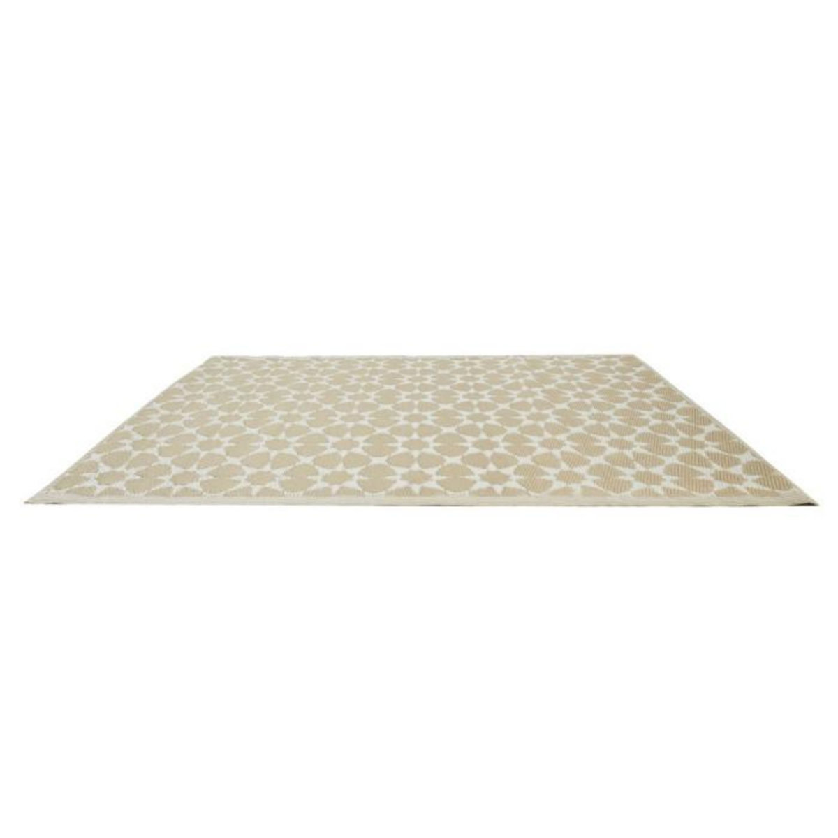 Paris Prix Tapis Déco Imprimé  Patio  120x180cm Beige