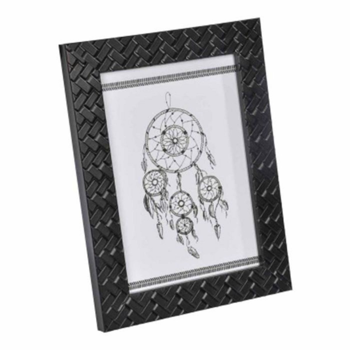 Paris Prix Cadre Photo Déco  Tressé  24x30cm Noir