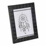 Paris Prix Cadre Photo Déco  Tressé  24x30cm Noir