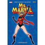 MS. MARVEL L'INTEGRALE : 1978-1981, Claremont Chris