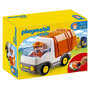 Voir la diapositive 1 : PLAYMOBIL 6774 - 1.2.3 - Camion poubelle