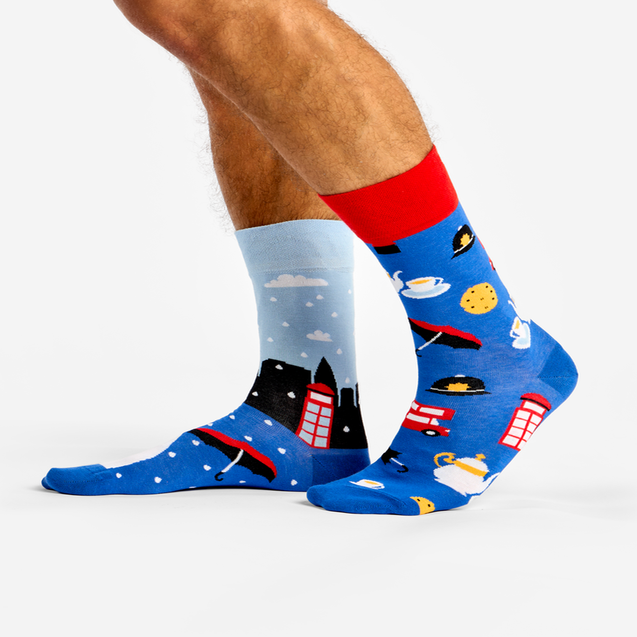 Voir la diapositive 2 : DEDOLES Chaussettes la grande-bretagne (et son thé)