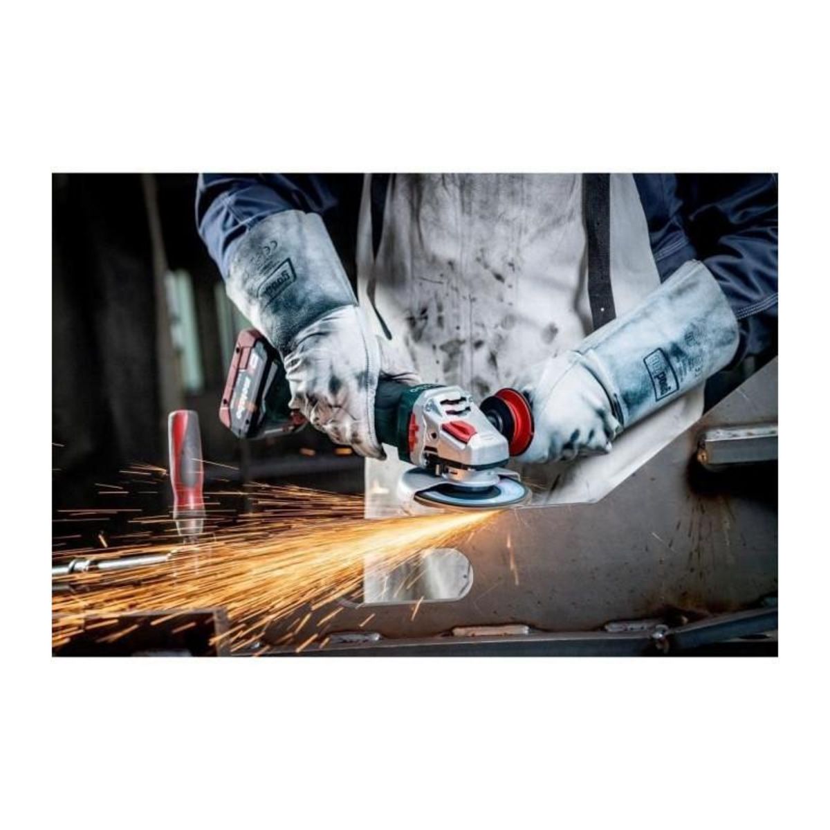 METABO Meuleuse d'angle sans fil - METABO - WPBA 18 LTX BL 15-125 Quick DS - 18 V - MetaBOX 165 L