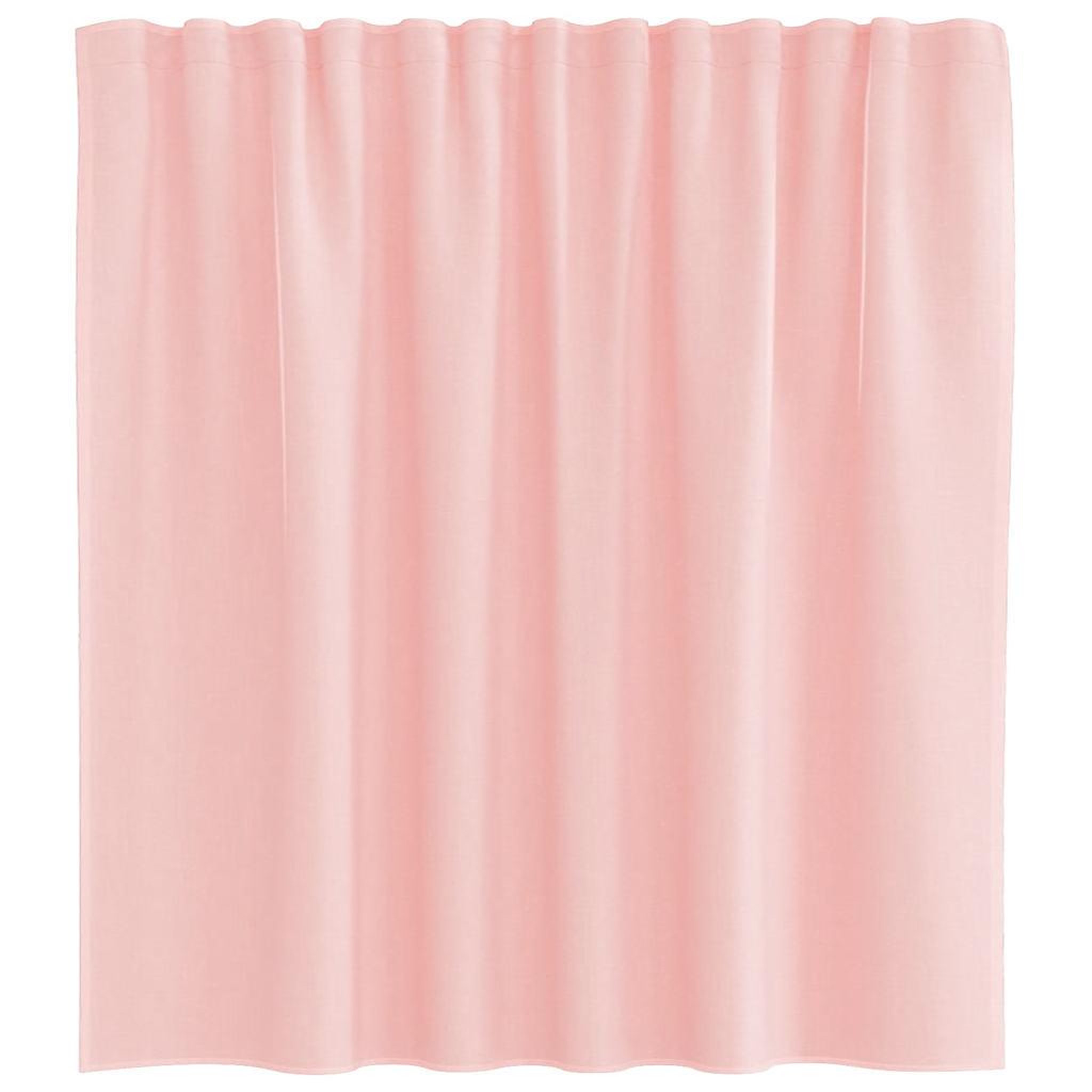 Voir la diapositive 4 : VIDAXL Rideaux en voile avec boucles 2 pcs rose 140x140 cm